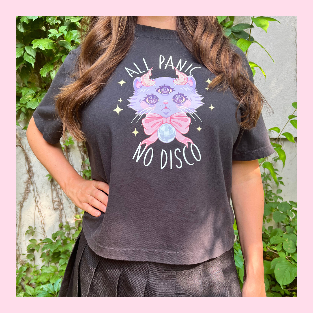 All Panic No Disco Boxy T-Shirt