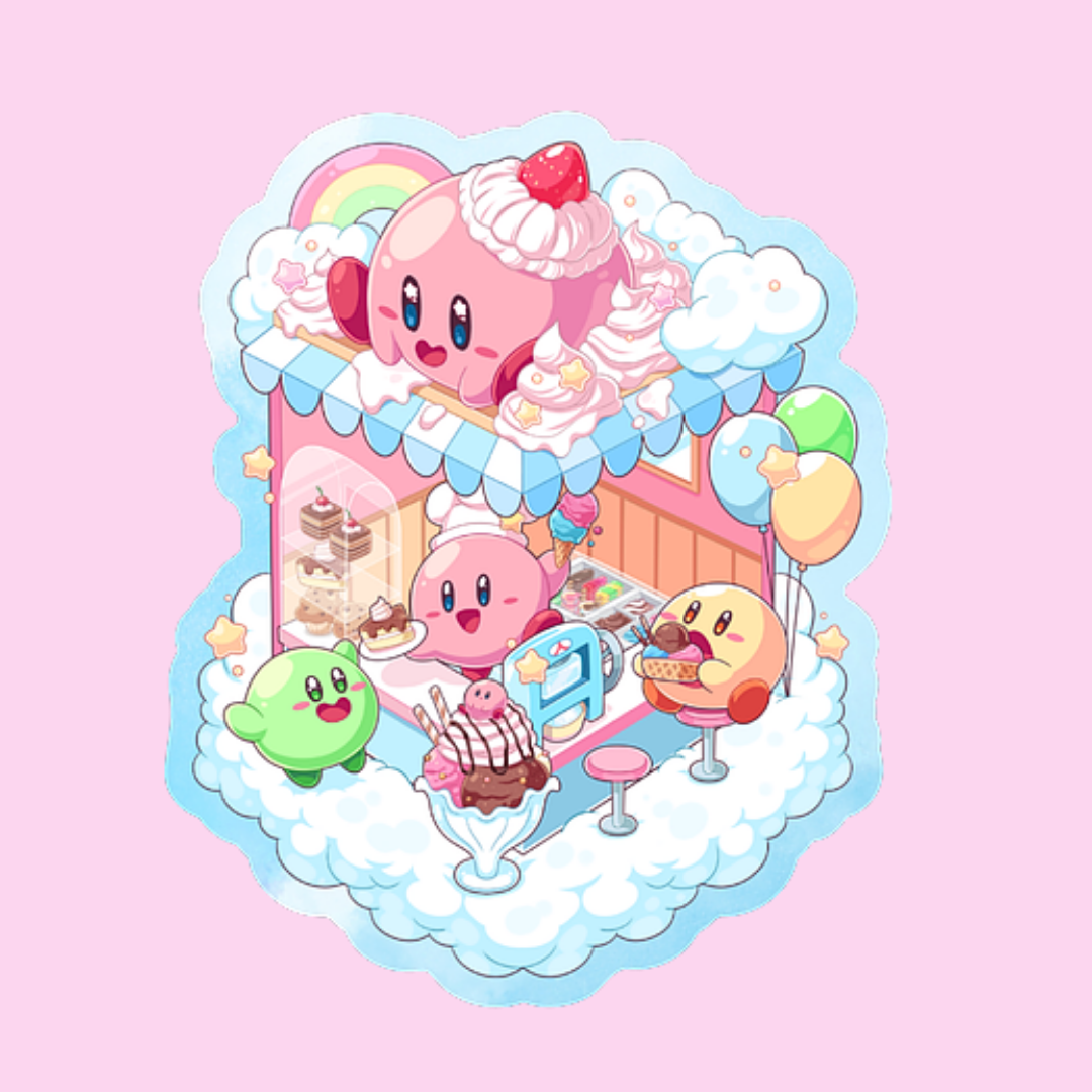 Dessert Dreamland Sticker