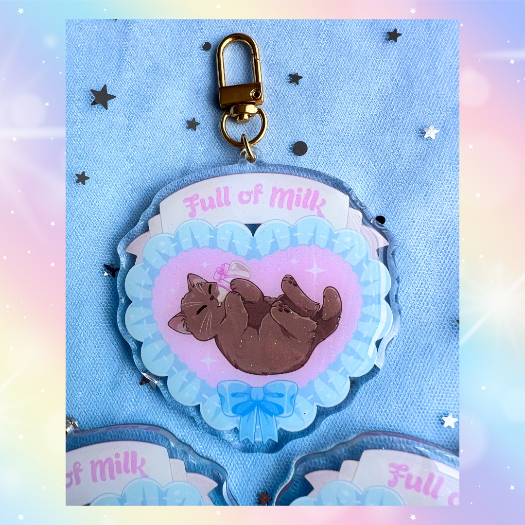 FULL OF MILK Keychain