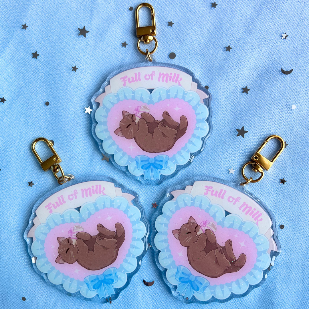 FULL OF MILK Keychain