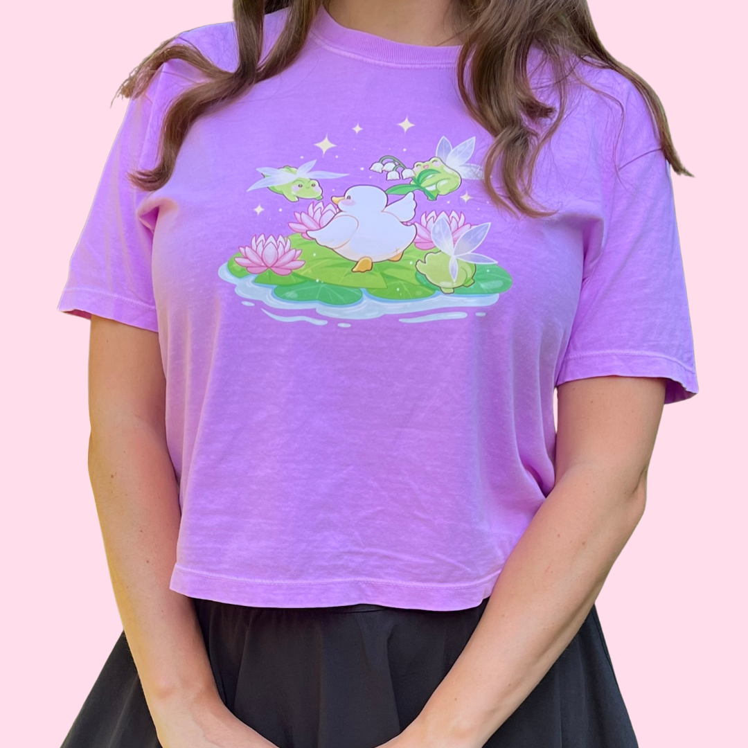 Cheeky Frogs Paradise Boxy T-Shirt