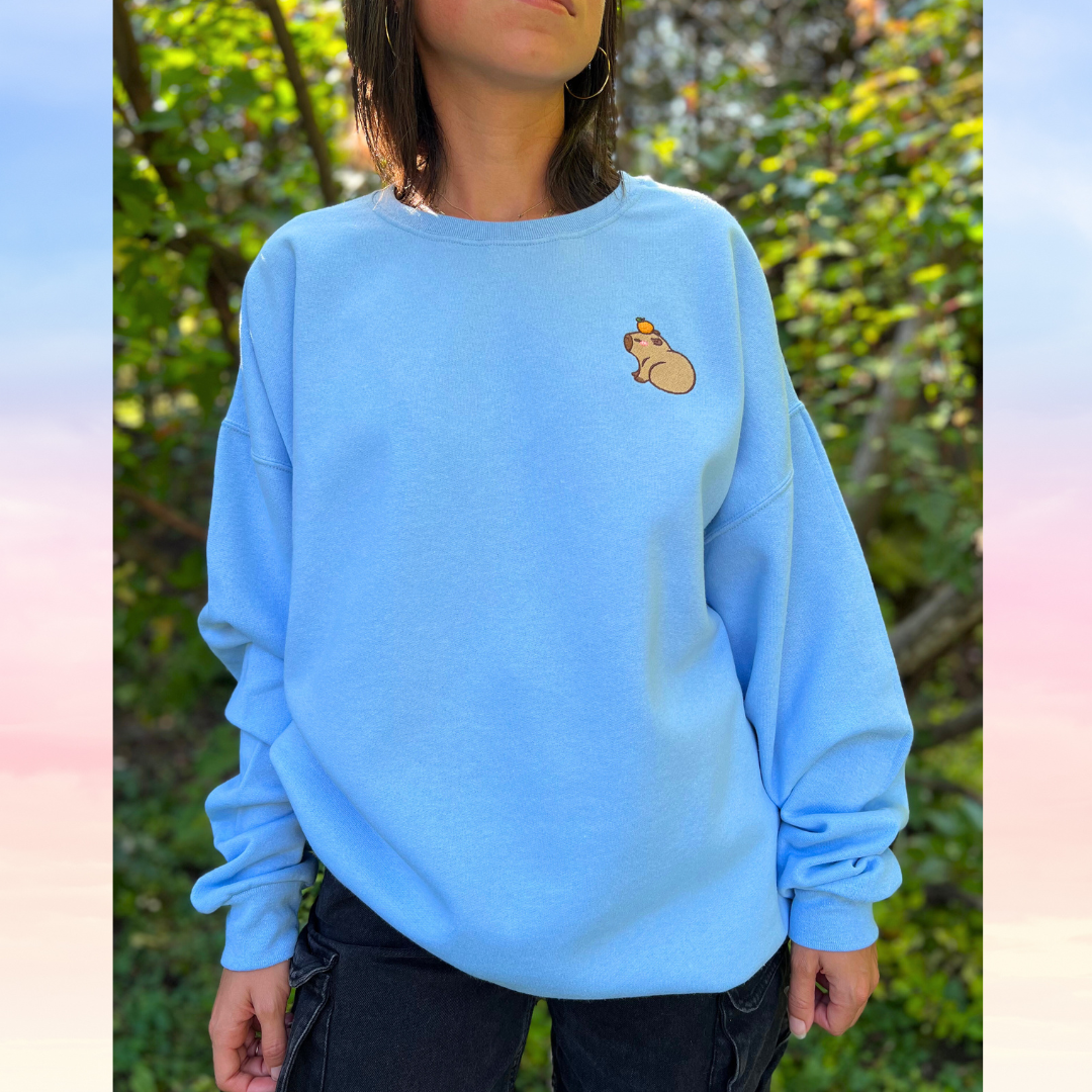 Baby Capybara crewneck