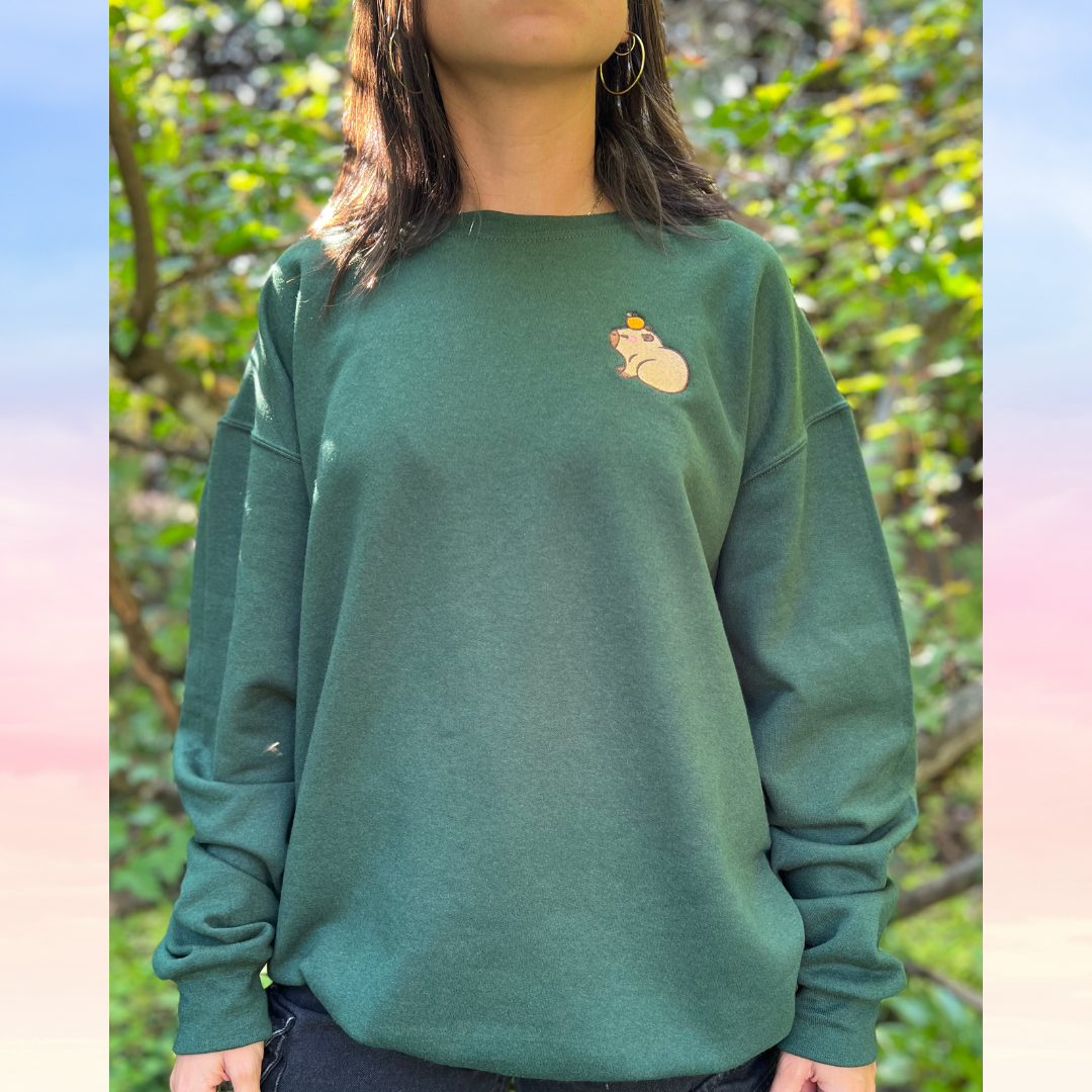 Baby Capybara crewneck