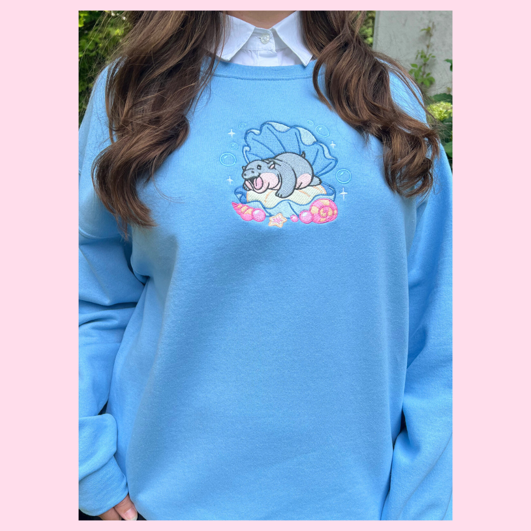 𓇼 ⒠SEA SHELL PRINCESS ⒠𓇼 crewneck