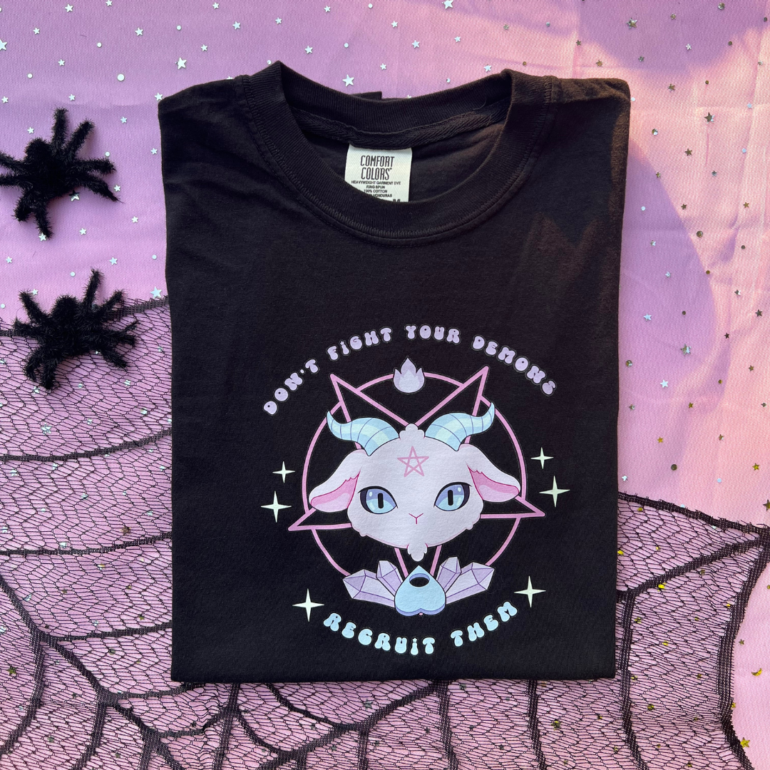 Don't Fight Your Demons Recruit Them T-Shirt