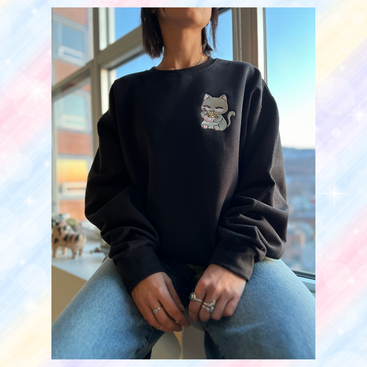 Kitty Noodles crewneck