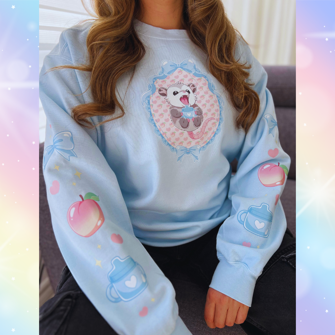 BABY OPOSSUM π©· Printed crewneck