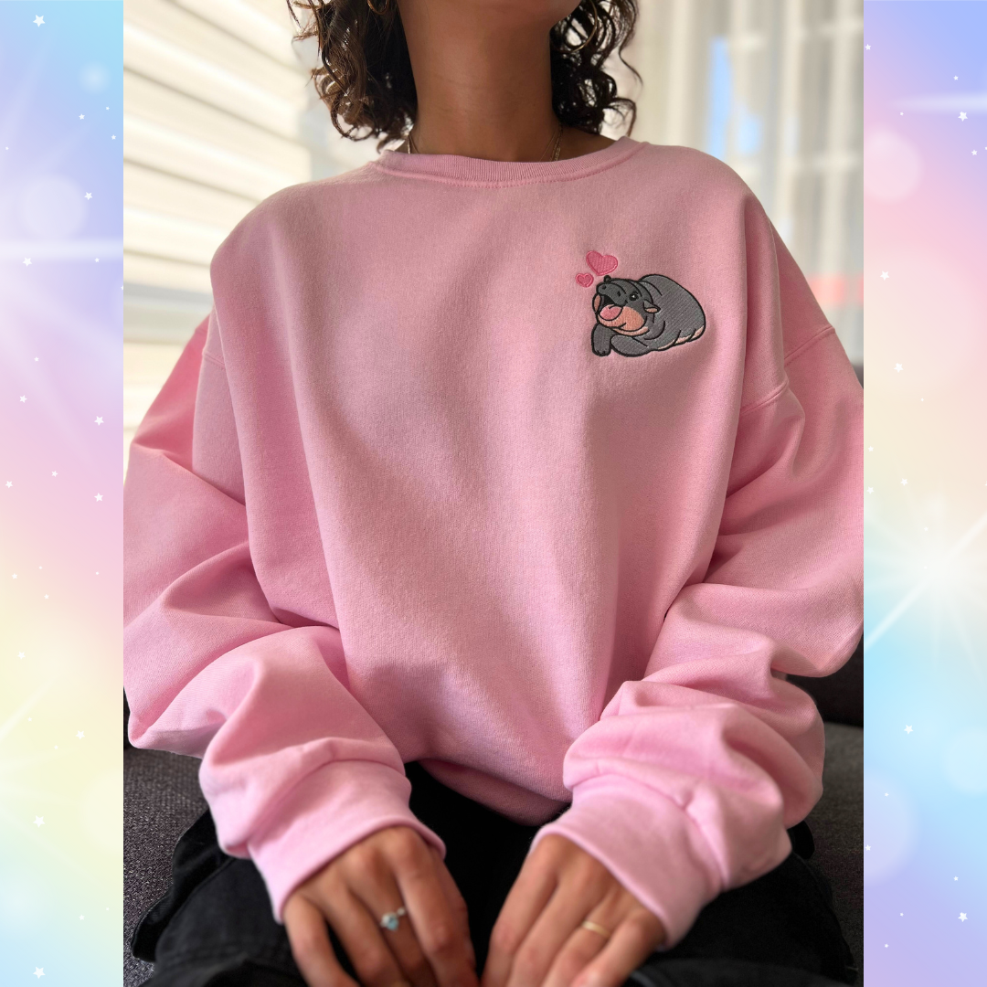 Baby Hippo crewneck