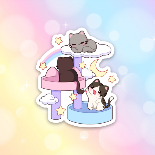 Kitty Wonderland Tiny Sticker