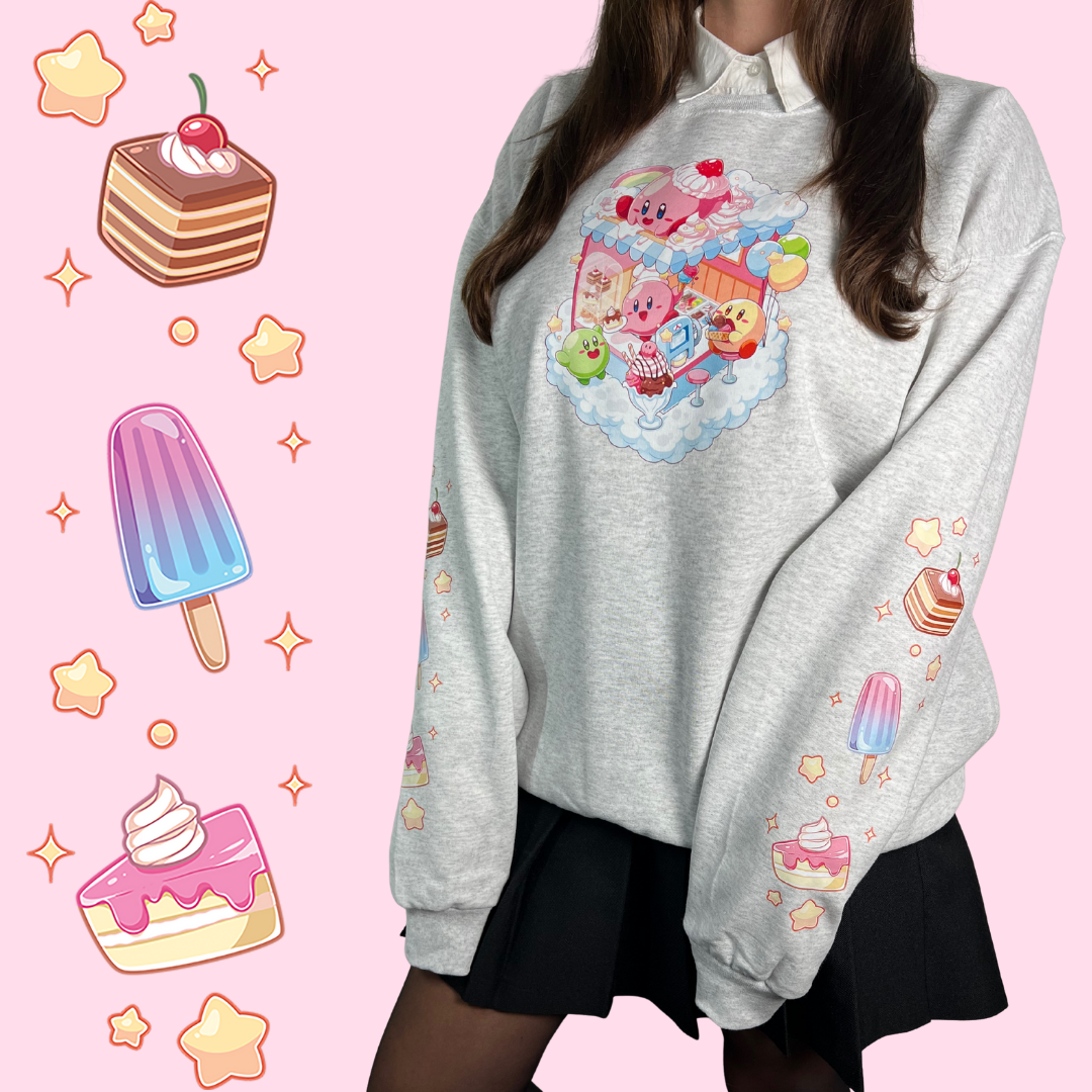 Dessert Dreamland printed crewneck 🍰