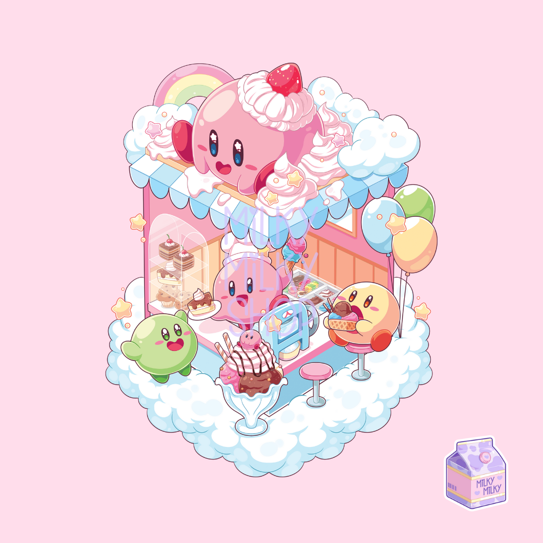 Dessert Dreamland printed crewneck 🍰