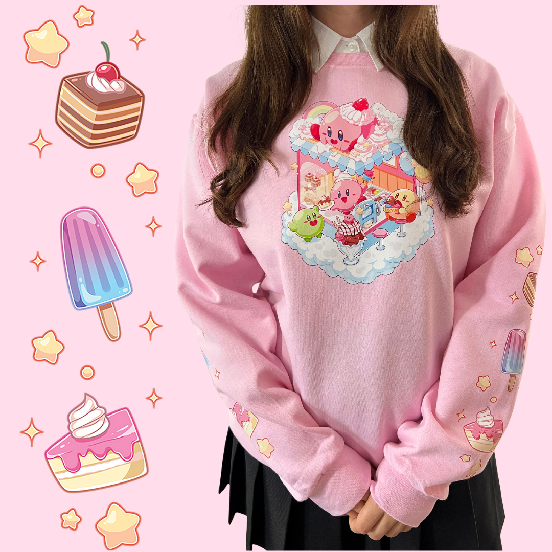 Dessert Dreamland printed crewneck 🍰