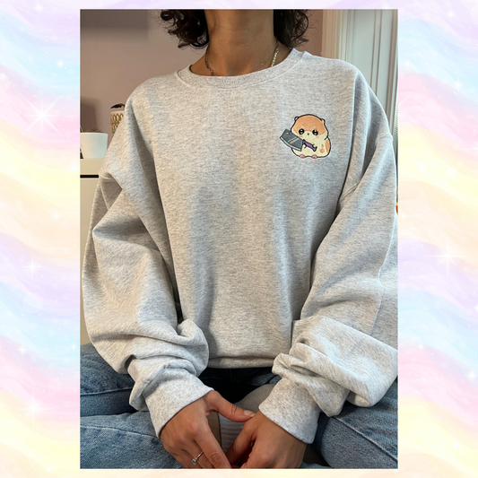 Georgie the Axe Hamster crewneck