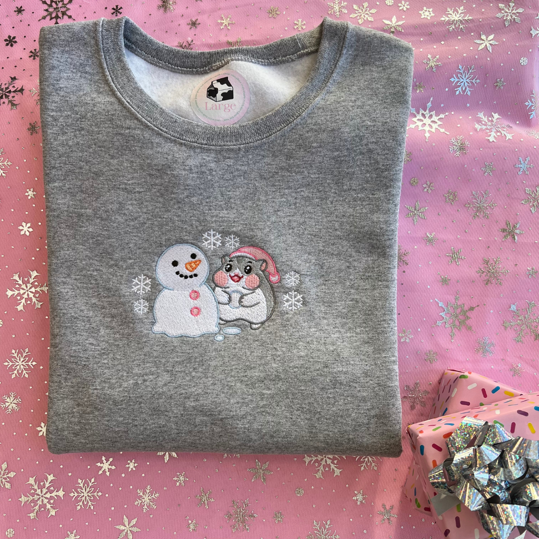 FROSTY CHEEKY BABY crewneck Ready to ship (TESTER)