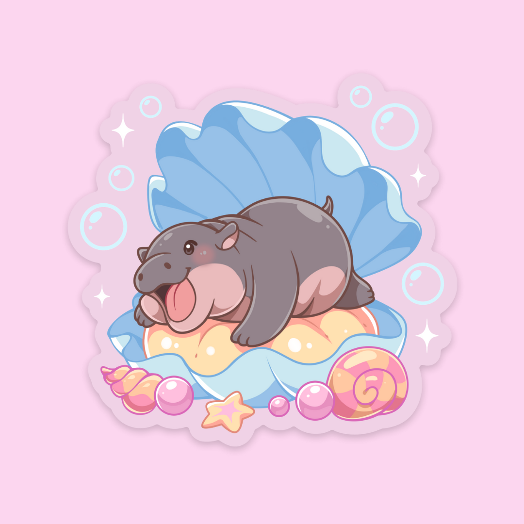 𓇼 ⭒ SEASHELL PRINCESS ⭒ 𓇼 Sticker