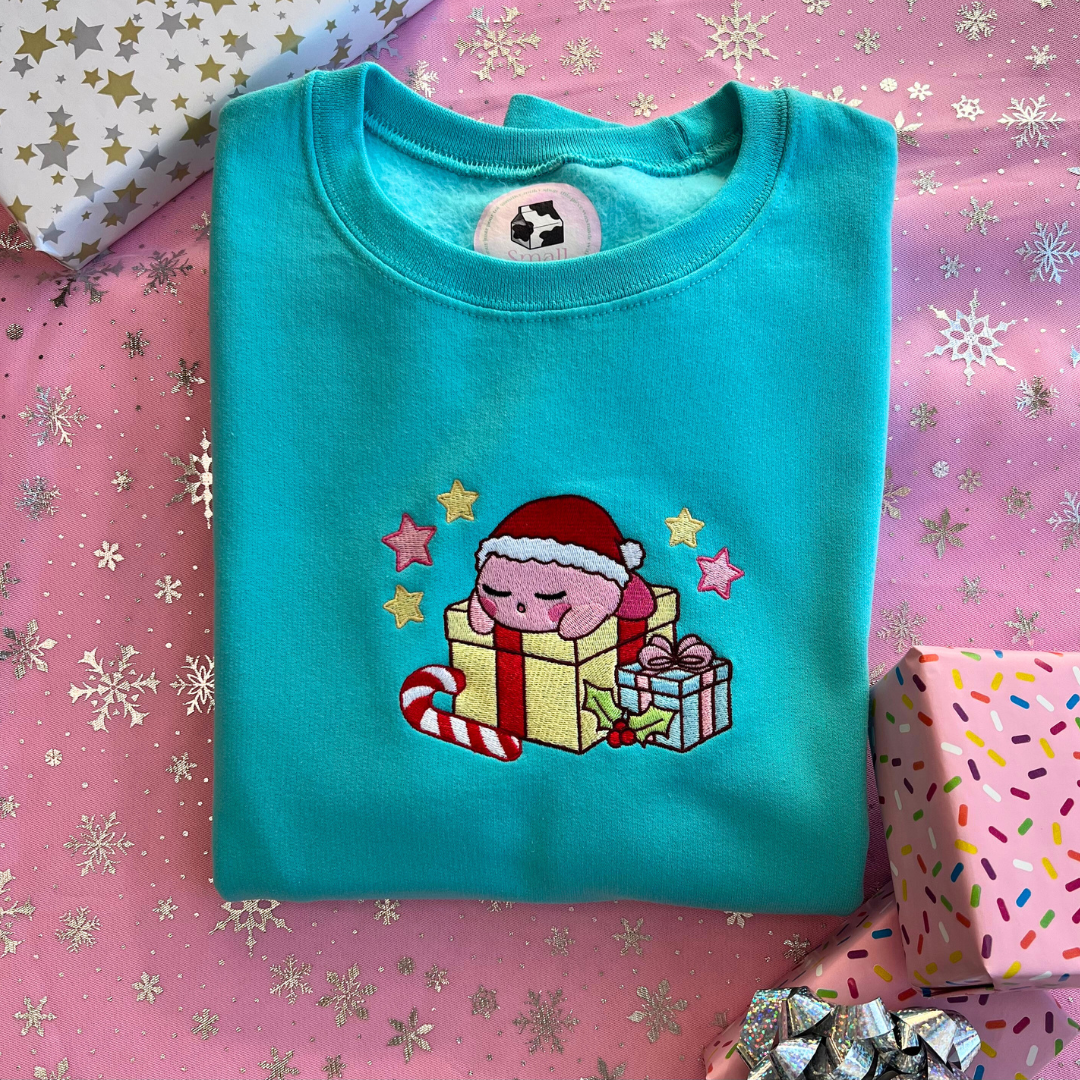 Sleepy Christmas Baby crewneck ready to be shipped perfect condition