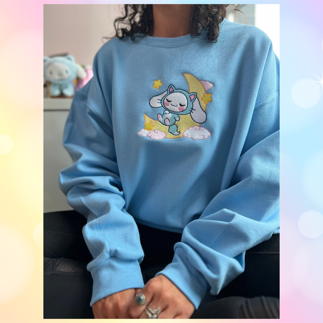 Sleeping Kitty crewneck