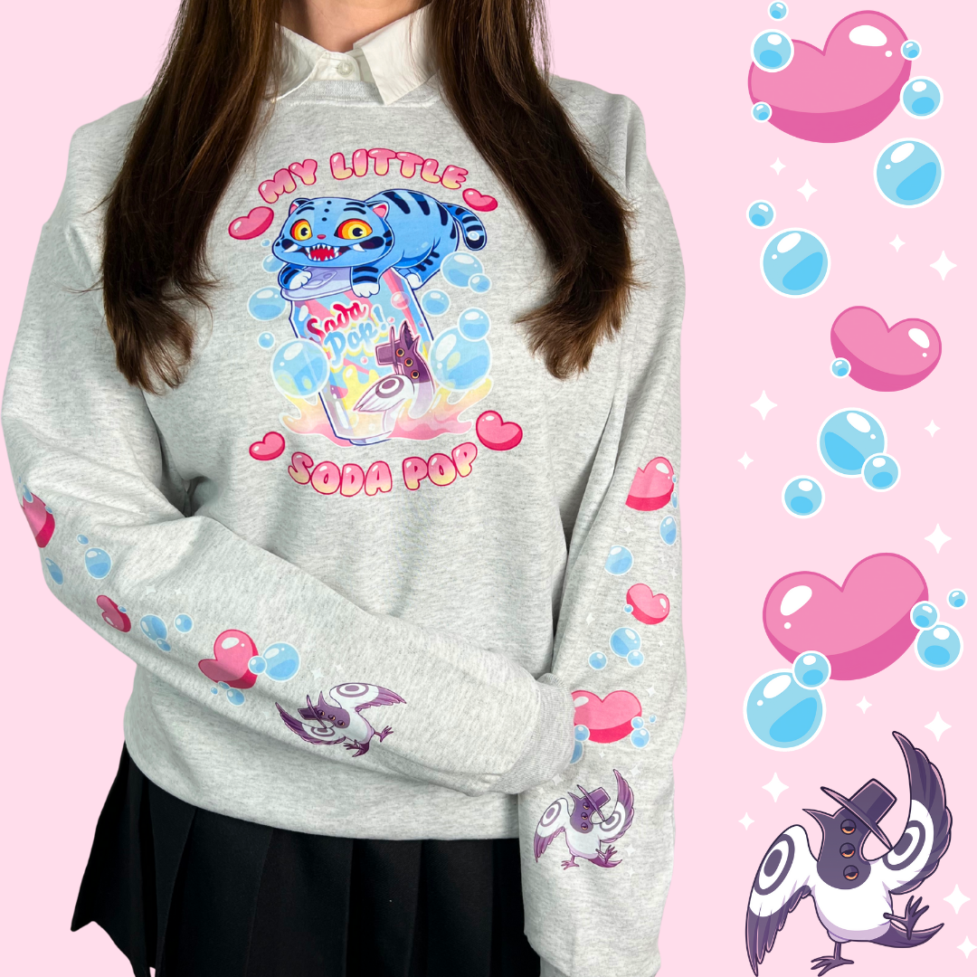 My Little Soda Printed Crewneck