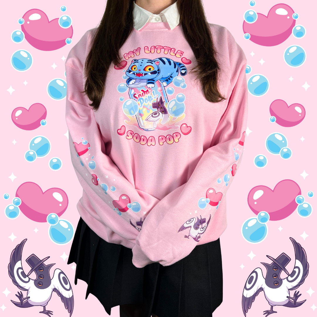 My Little Soda Printed Crewneck