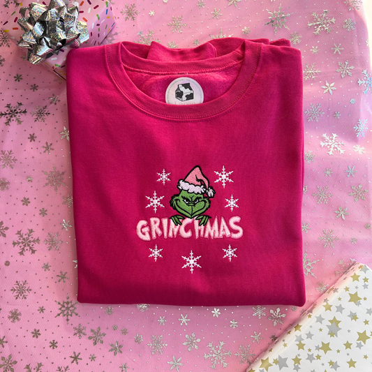 GRINCHMAS crewneck LAST ONES ready to leave