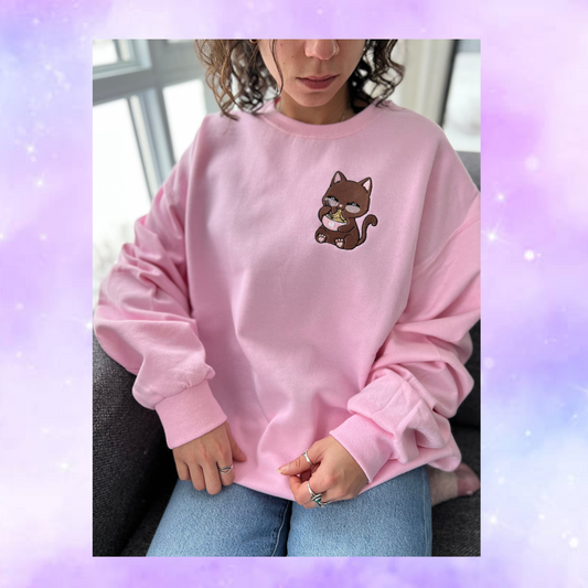 Kitty Noodles crewneck